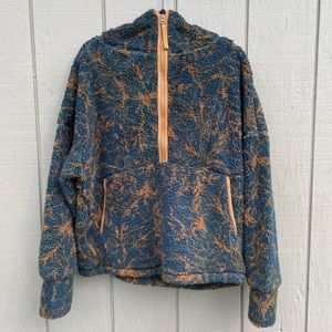 Prana Polar Escape Half Zip Sherpa Hoodie XL